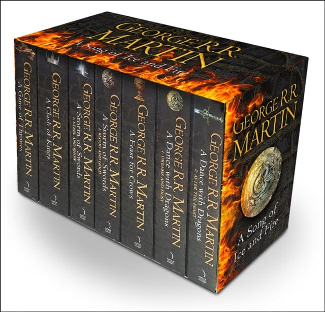 A Game of Thrones: The Complete 7-Book Series by George R.R. Martin | Epic Fantasy Novels for Adults | Perfect for Fantasy Lovers & Book Collectors