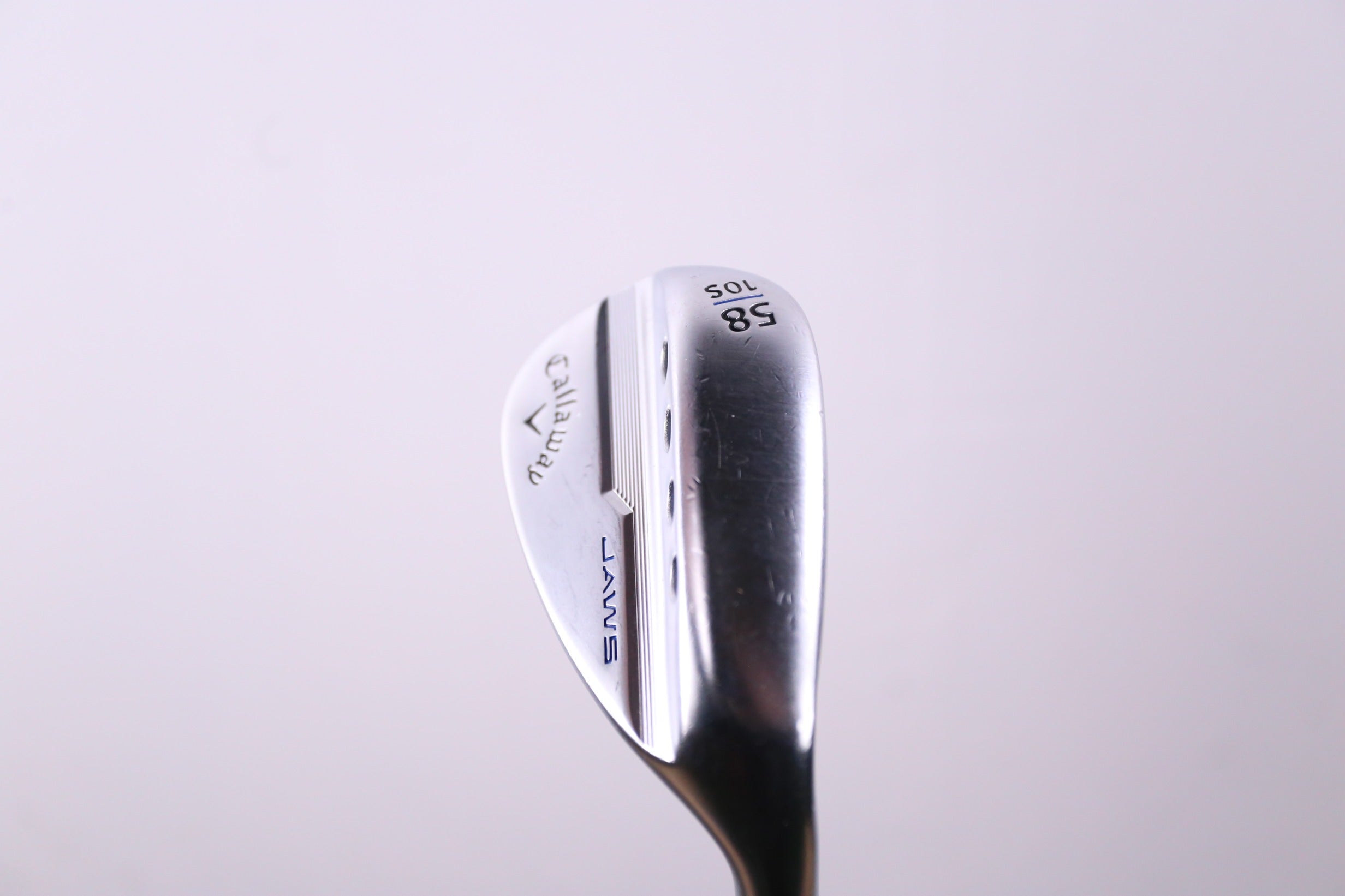 Used Callaway MD5 JAWS Chrome Sand Wedge - Right Handed 58° Stiff Flex Golf Club for Bunker Shots & Short Game Precision