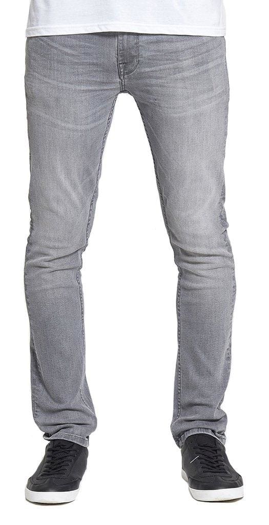 DML ACE Slim Stretch Jeans for Men - Light Grey Wash Comfortable Denim Pants | Perfect for Casual Wear, Office & Night Out