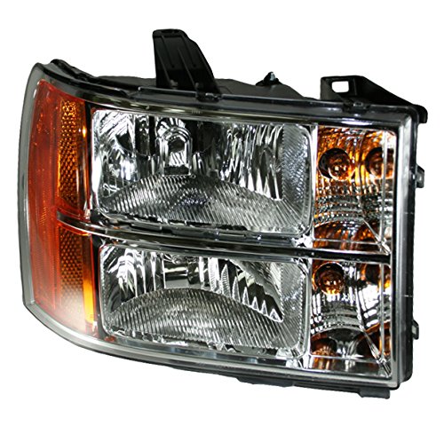 07-13 GMC Sierra Pickup Truck Right Passenger Side Headlight Replacement - Perfect for Night Driving & Off-Road Adventures