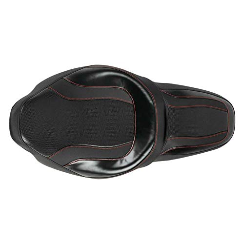 Harley Davidson Road King Street Glide Electra Glide Road Glide 2-Up Bucket Seat (2009-2023) - Comfortable Motorcycle Driver & Passenger Seat for Long Rides - Perfect for Touring, Cruising & Road Trips