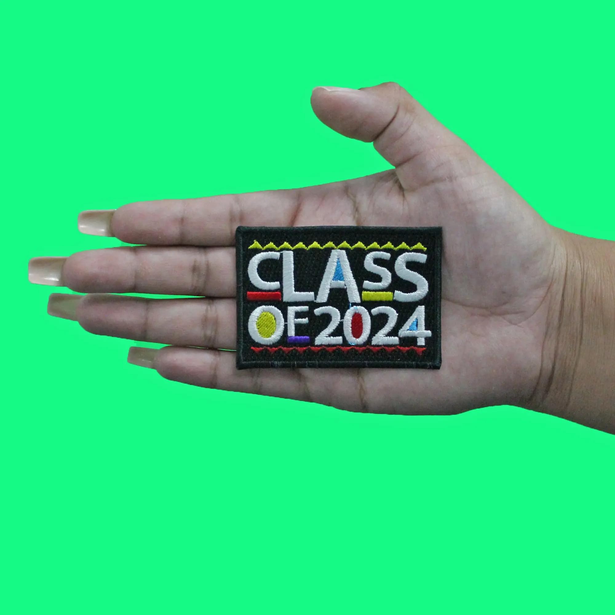 Class of 2024 HBCU Patch Box Set - Colorful Embroidered Iron-On Patches for Graduation Gifts & School Spirit (Perfect for Jackets, Backpacks & Hoodies)