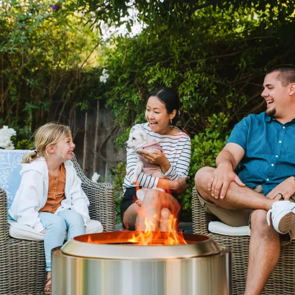Solo Stove Yukon 2.0 Fire Pit - Smokeless Outdoor Campfire Pit for Backyard, Patio & Camping - 27 Inch Stainless Steel Wood Burning Stove (Model SSYUK 27 2.0)