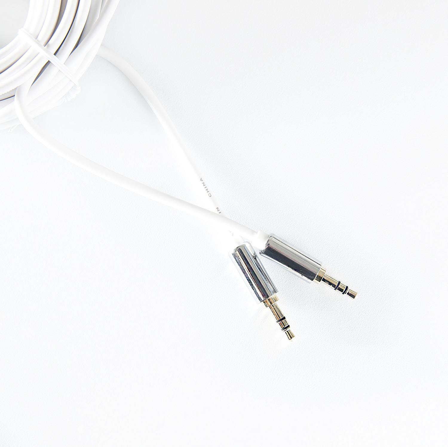 OMNIHIL 30ft 3.5mm AUX Extension Cable for Sharkk Curve Wireless Bluetooth Speaker - 20W Portable Stereo Sound Speaker | Perfect for Home, Party, Outdoor & Travel Use