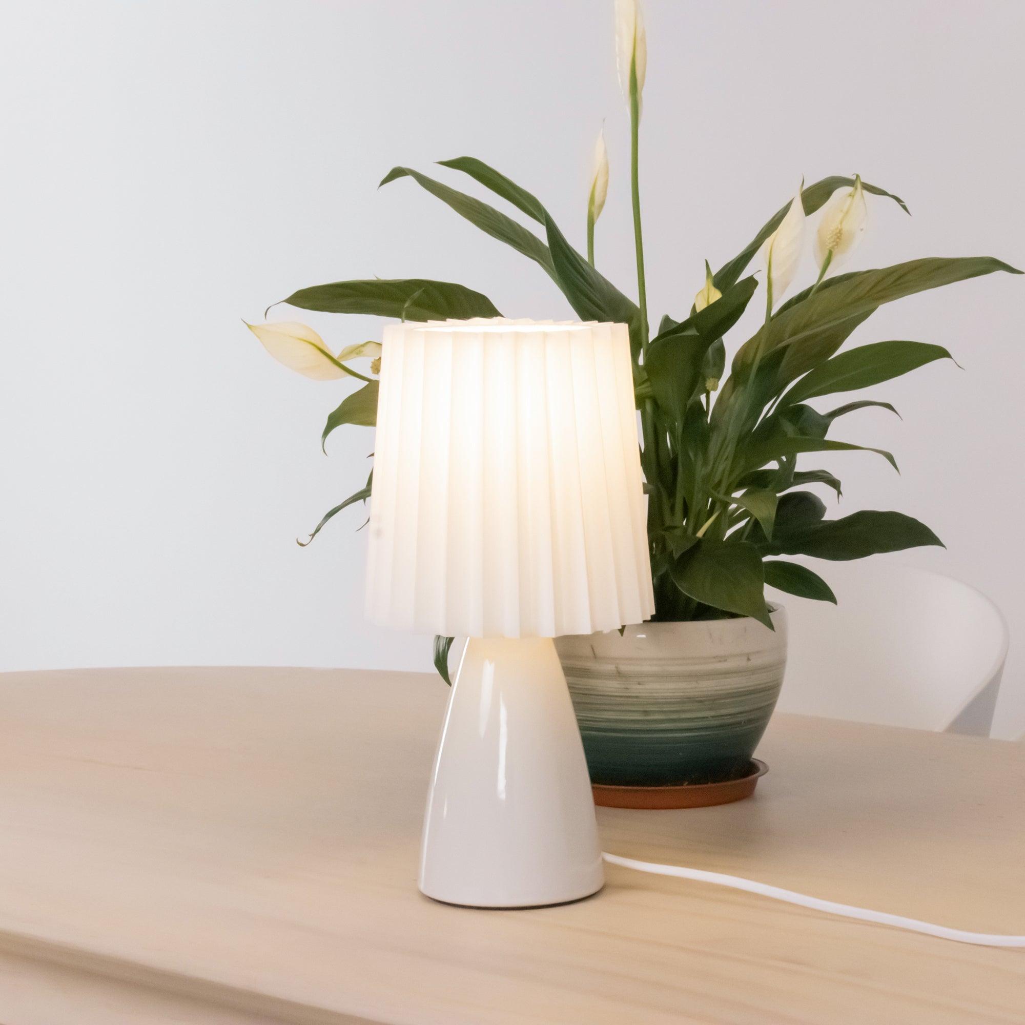 Delilah Table Lamp - Modern LED Desk Lamp with Adjustable Brightness for Home Office, Bedroom & Study Room - Perfect for Reading, Working & Relaxing