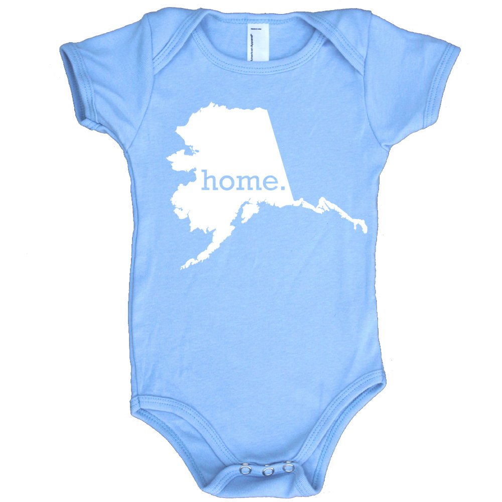 Alaska Home Baby Bodysuit - Soft Cotton Infant Onesie for Boys & Girls - Perfect for Family Photos, Holidays & Everyday Wear