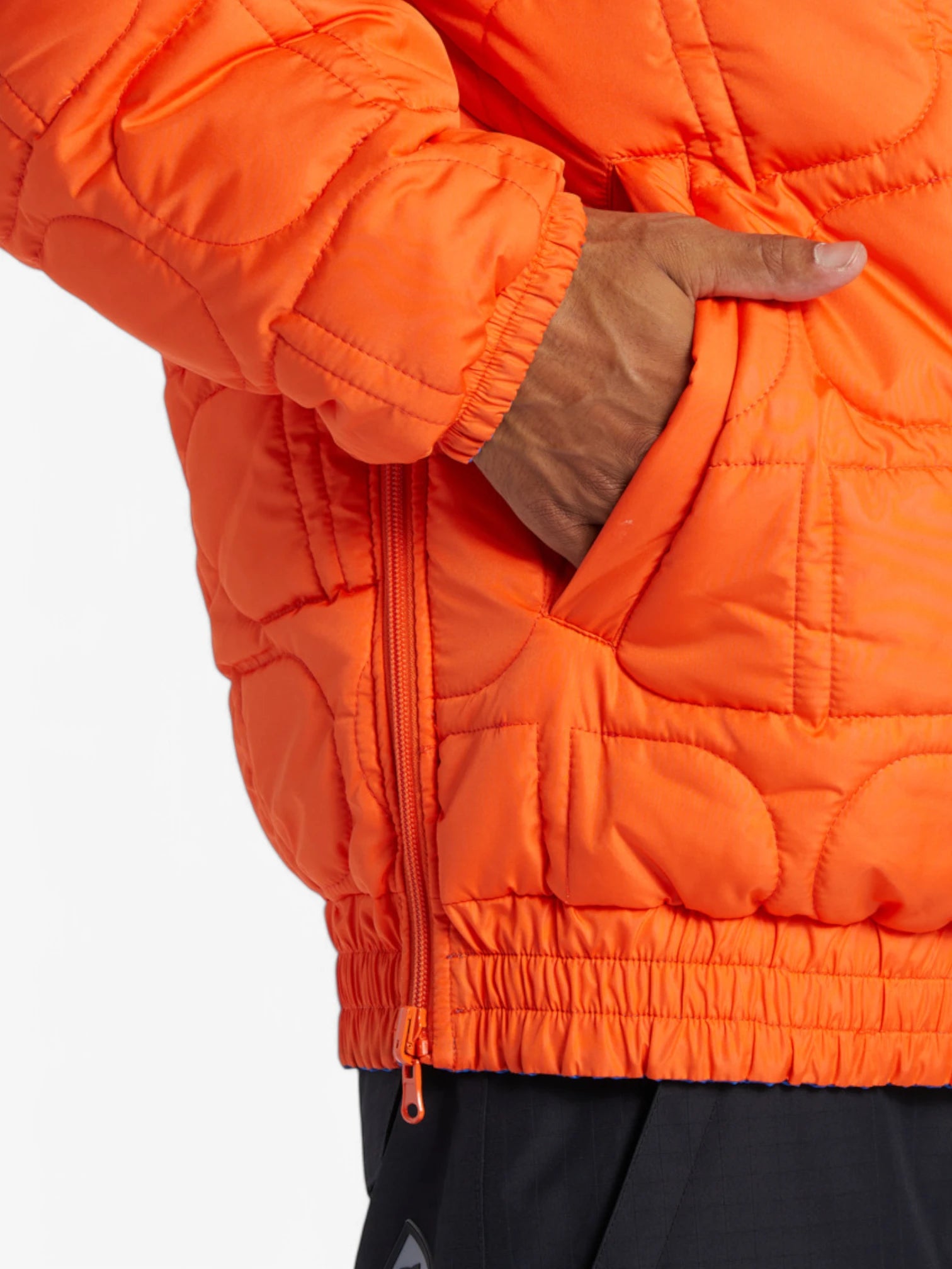 DC Snow Nexus Anorak Jacket - Blue, White & Orange - Waterproof Winter Coat for Men & Women - Perfect for Skiing, Snowboarding & Outdoor Adventures