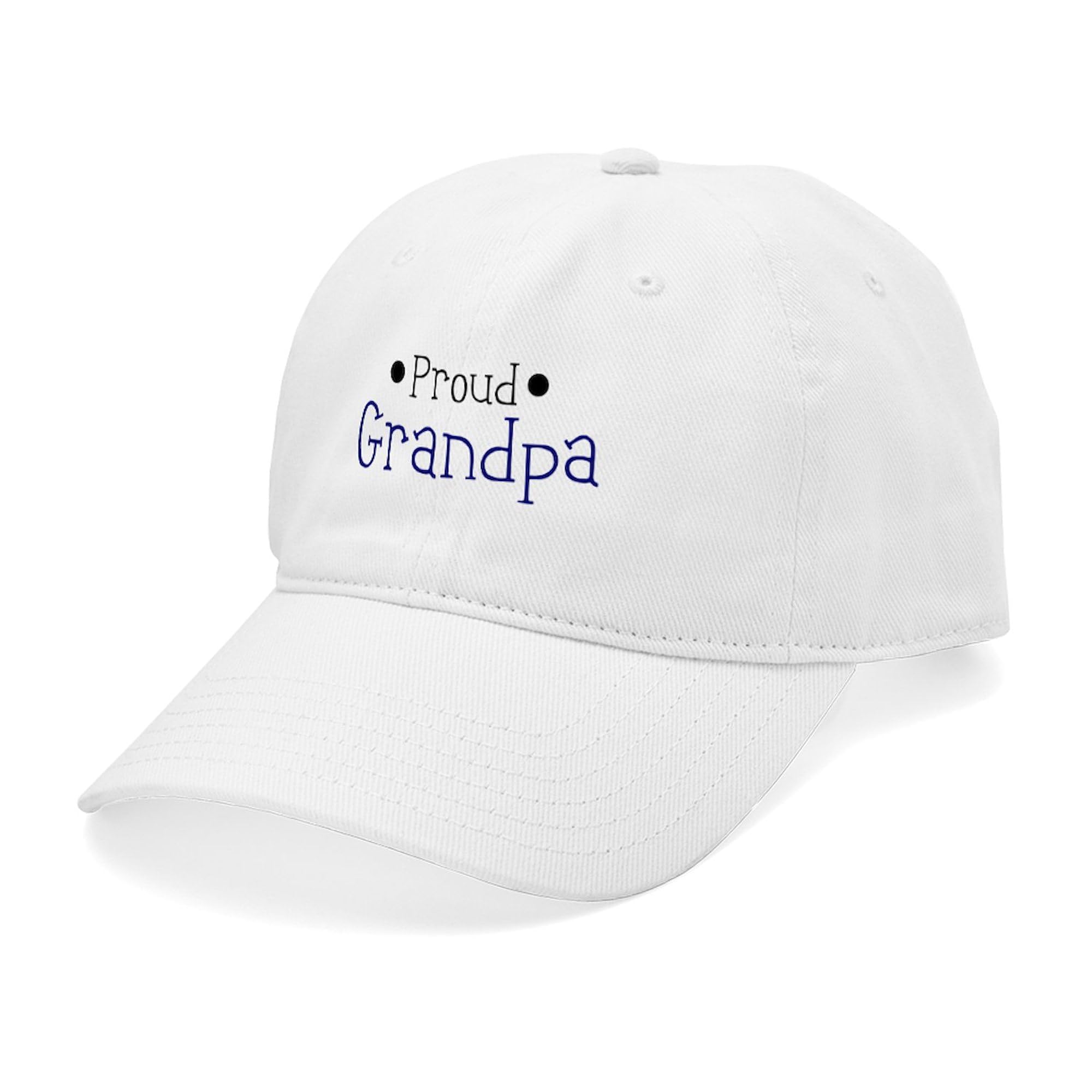 Proud Grandpa Baseball Cap - Adjustable Dad Hat for Outdoor Activities