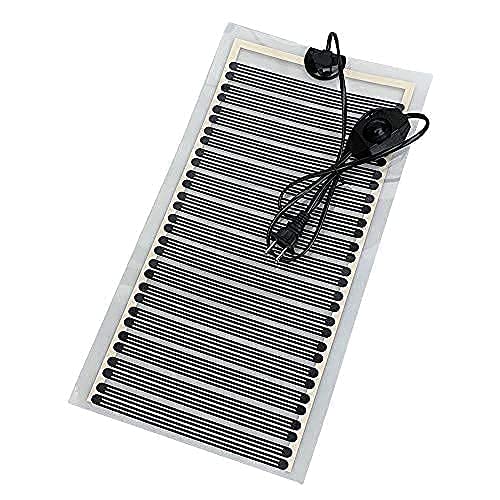 Adjustable Reptile Heating Pad 5W/15W/25W/35W - Terrarium Heat Mat for Turtles, Snakes, Frogs, Lizards & Small Pets - Perfect for Reptile Tanks, Plant Boxes & Habitat Temperature Control