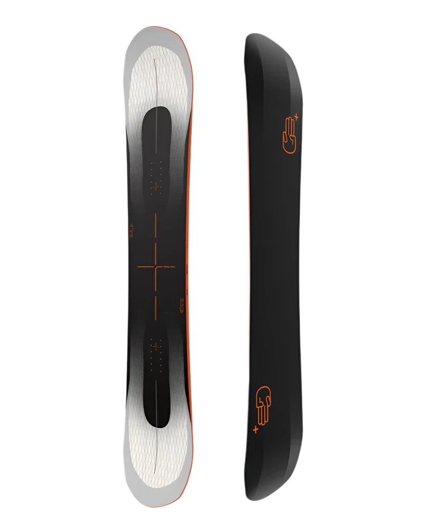 Bataleon Evil Twin Snowboard 2025 - All-Mountain Freestyle Snowboard for Men & Women | Perfect for Park, Powder & Freeride Adventures