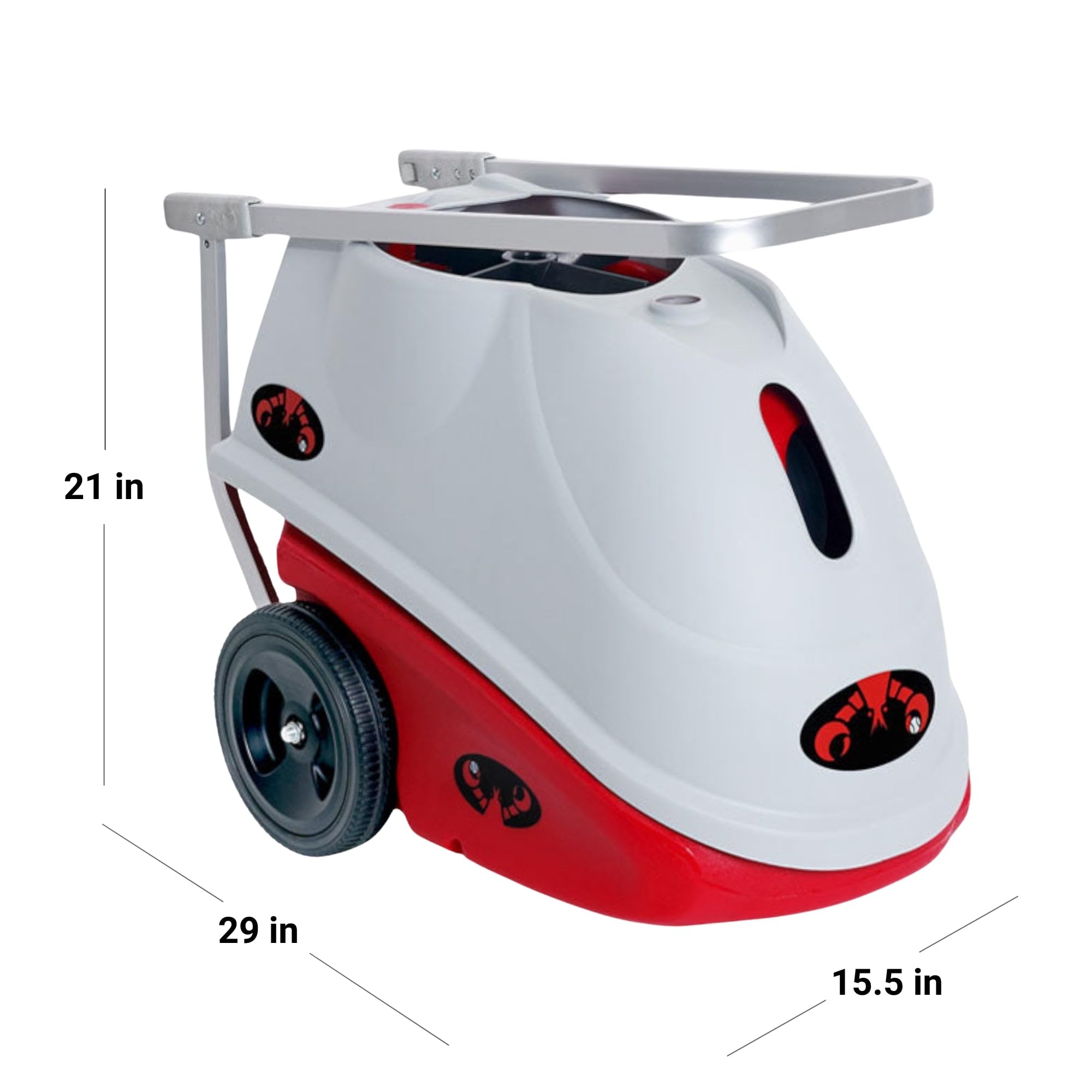 Elite Portable Tennis Ball Machine with External Battery - Auto Ball Launcher for Practice | Custom Drills, Spin Control, 80MPH Speed | Perfect for Backyard Training, Tennis Coaching & Solo Drills
