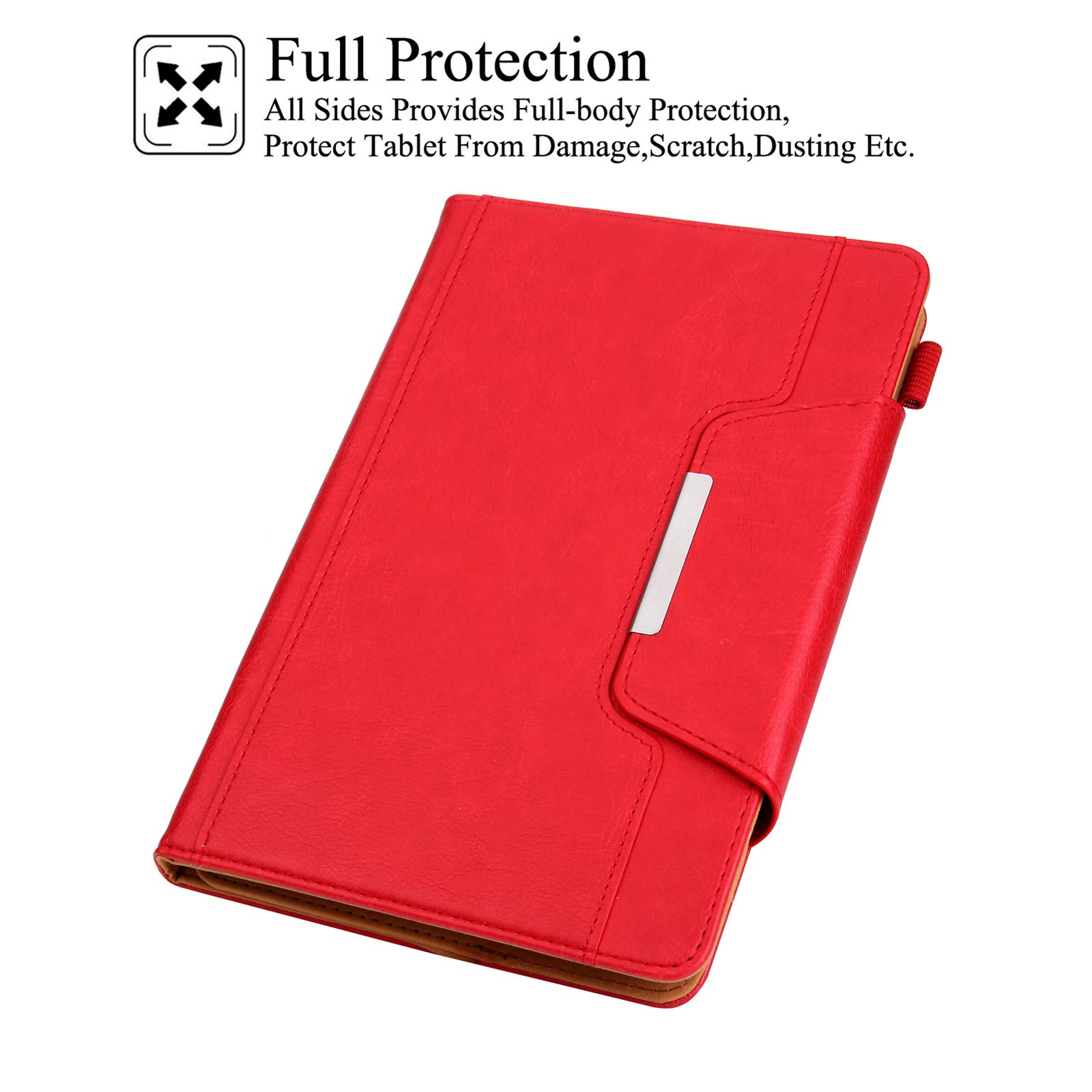 Universal PU Leather Tablet Case for 9.0