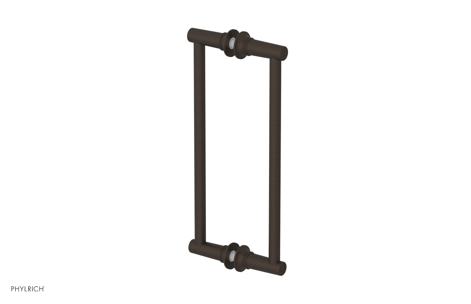 Hex Modern 12 Double Sided Shower Pull 501 93 12 - Premium Bathroom Hardware for Shower Doors & Glass Enclosures - Perfect for Home Renovation & Spa Style Bathrooms
