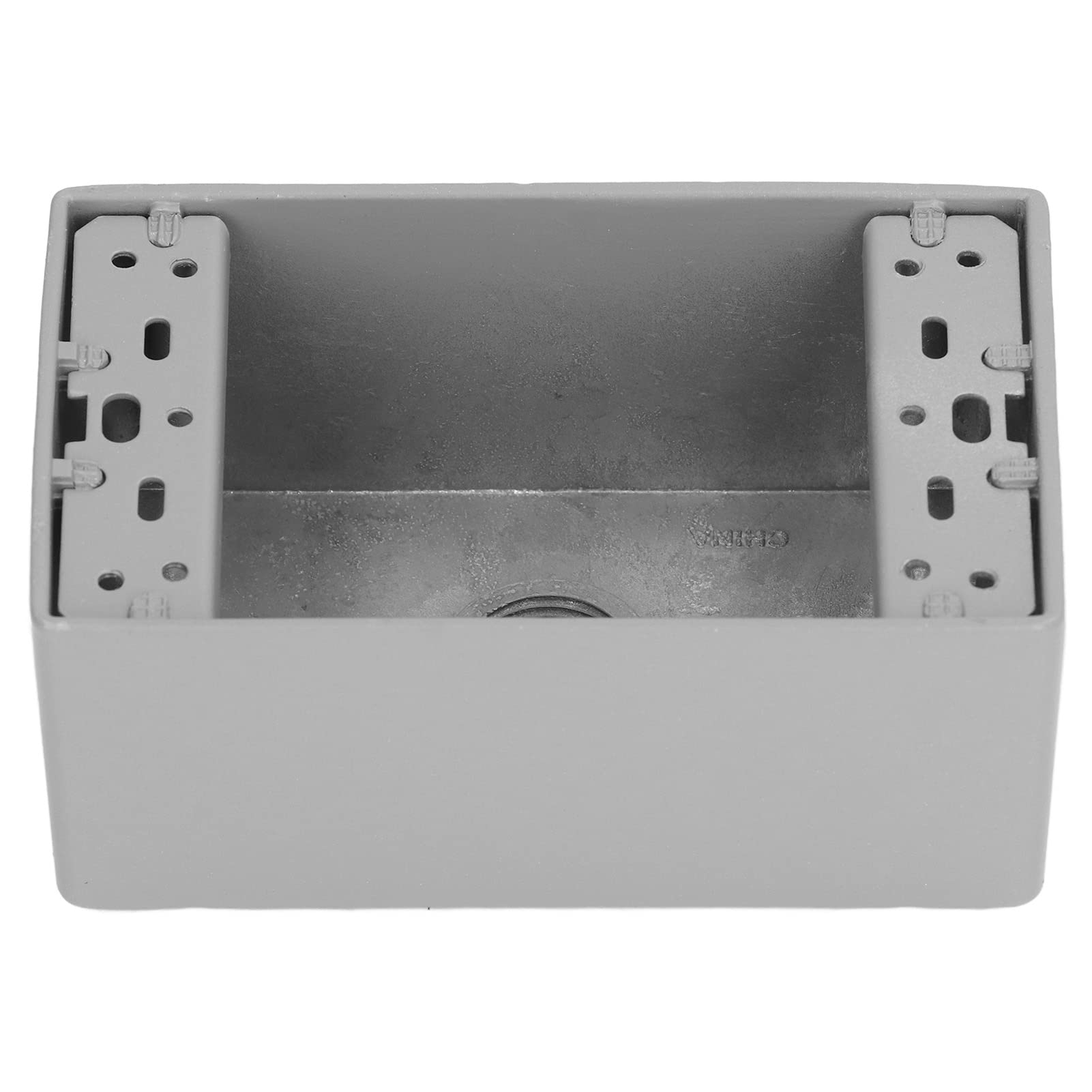 1 Gang Electrical Outlet Box - Heavy Duty, Dustproof & Weatherproof for Outdoor & Pool House Use - Ideal for Patios, Garages, and Exterior Installations