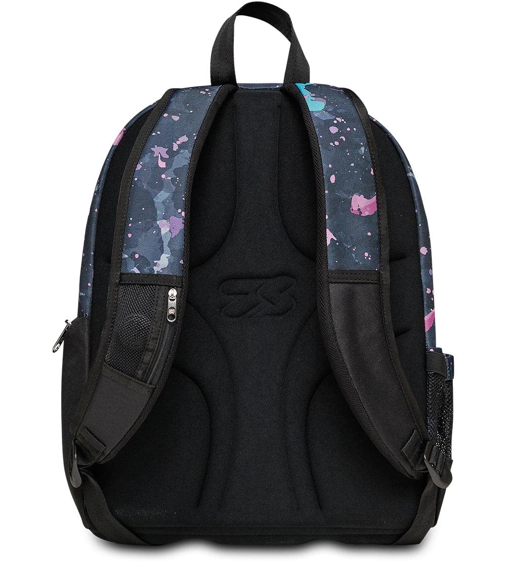 Seven School Backpack - Double Compartment Laptop & Bottle Pocket - Unisex Kids & Teens for School & Travel