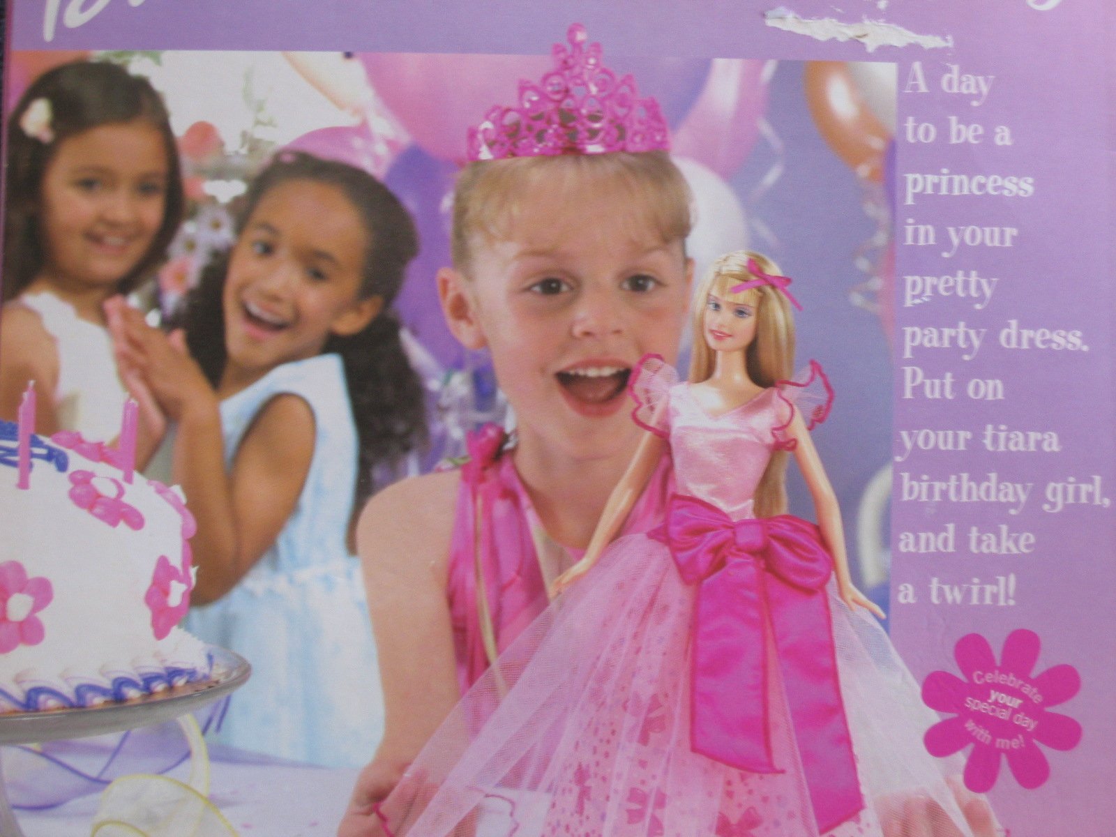 Barbie Happy Birthday Doll with Tiara - 2002 Edition | Perfect for Birthday Gifts, Collectibles & Party Decorations