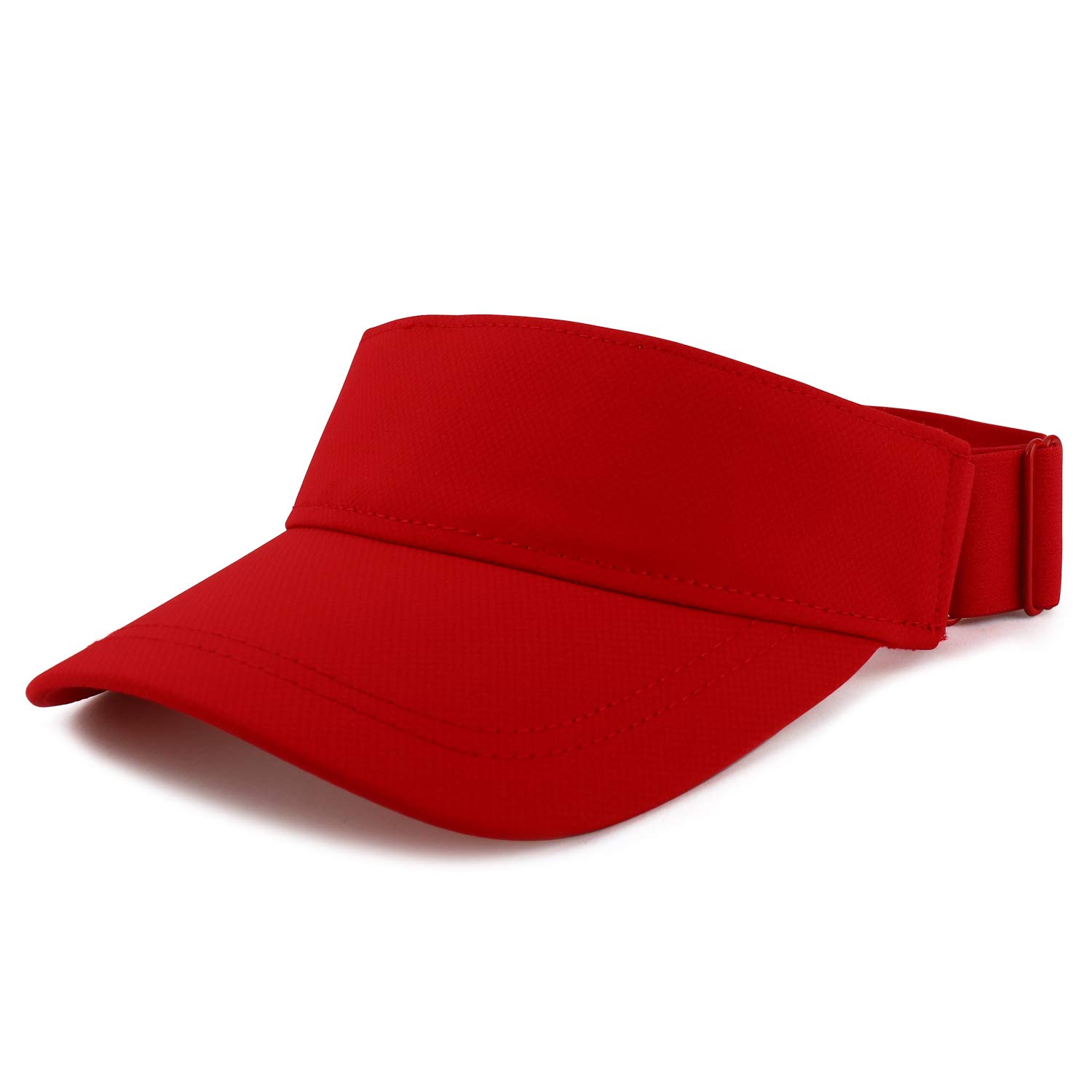 UPF 50+ Sun Protection Moisture Wicking Breathable Stretchable Summer Visor Hat for Women & Men - Outdoor Sports, Running, Hiking, Beach & Travel