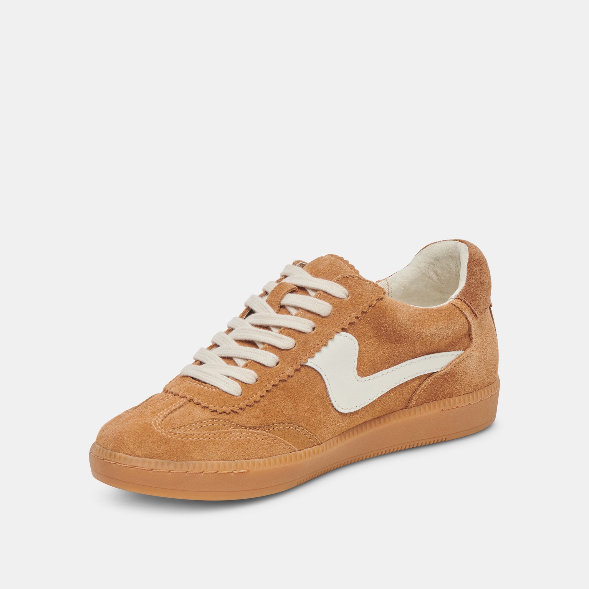 Brown Suede Notice Sneakers for Men & Women - Comfortable Casual Walking Shoes for Everyday Wear, Street Style Fashion