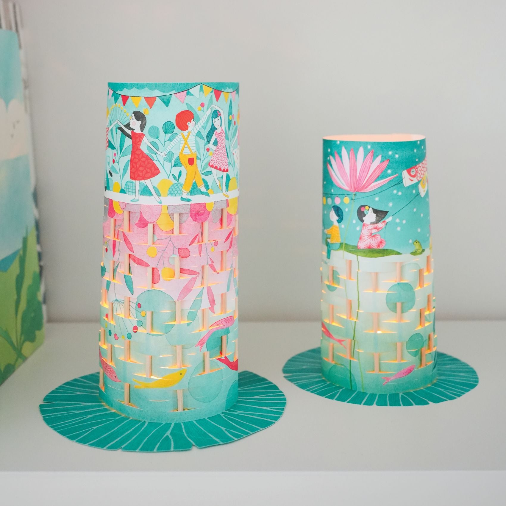 Elegant Tealight Holders for Weaving - Perfect DIY Craft Gifts for 8 Year Old Girls - Ideal for Birthday Presents, Home Decor & Kids' Art Projects
