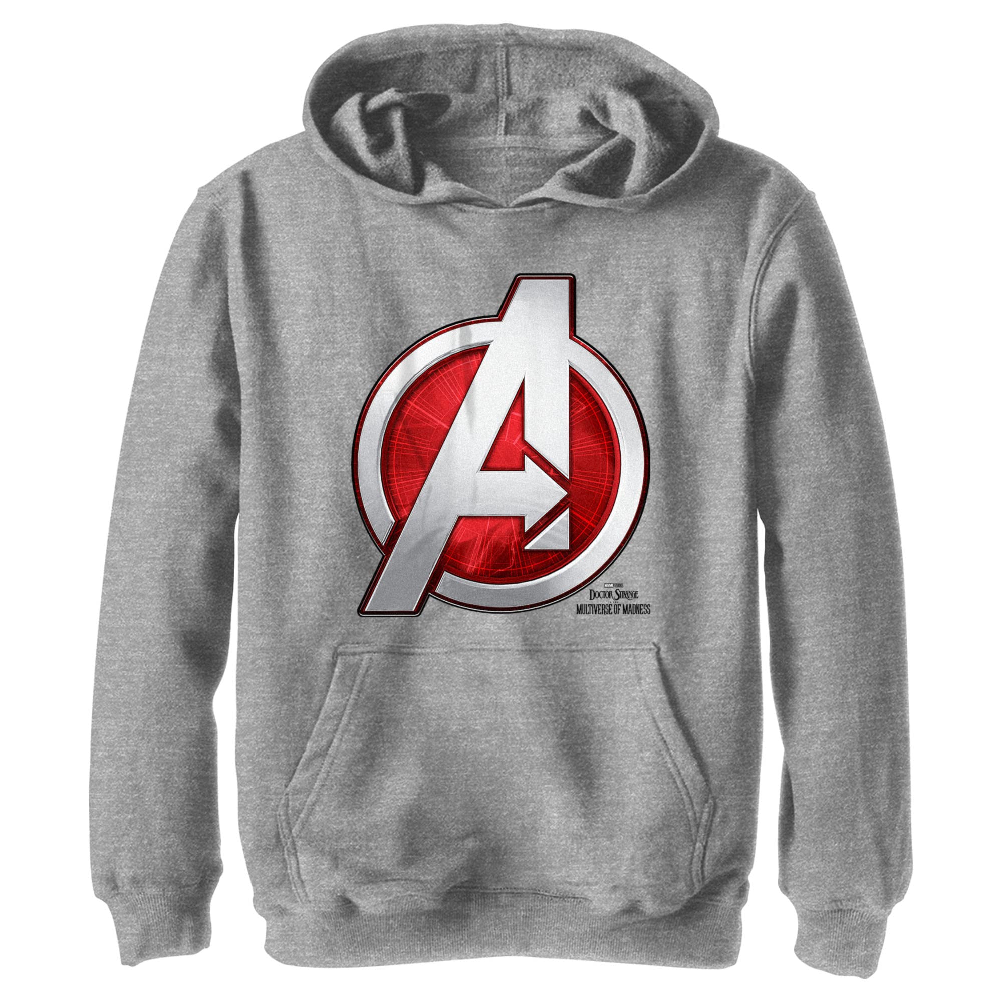 Marvel Avengers Logo Kids' Hoodie - Soft & Comfortable Pullover for Boys & Girls - Perfect for School, Playdates & Superhero Fans