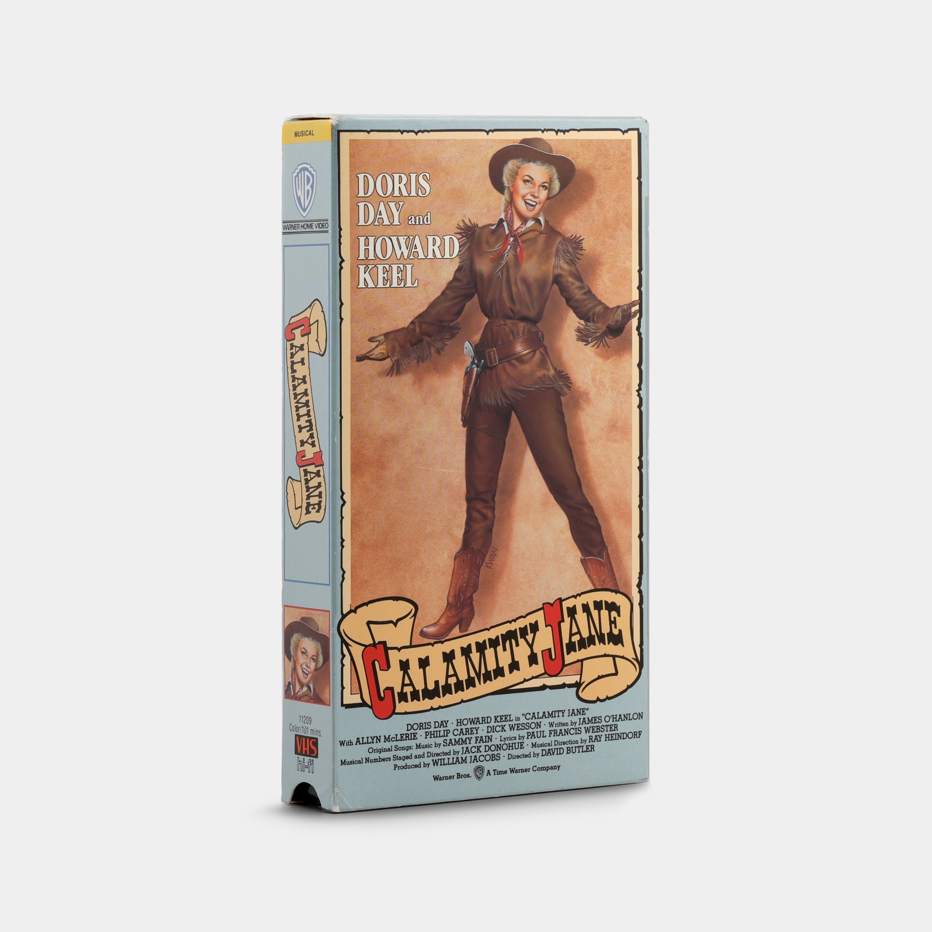 Calamity Jane VHS Tape - Classic Western Movie on Vintage VHS - Perfect for Collectors & Nostalgic Movie Nights
