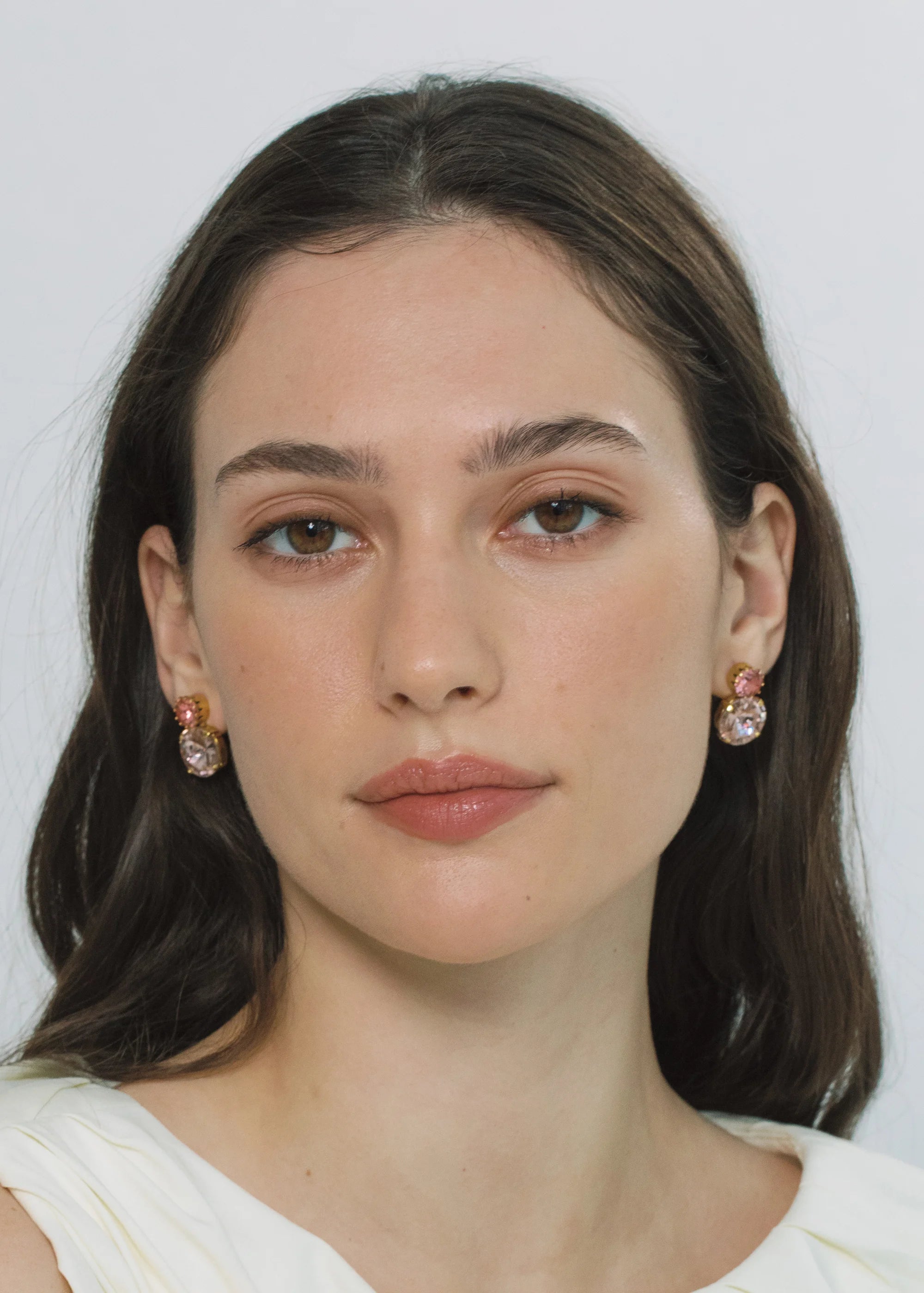 Myrla Rose Quartz Earrings – Elegant Healing Crystal Jewelry for Women | Perfect for Gifts, Meditation & Everyday Wear