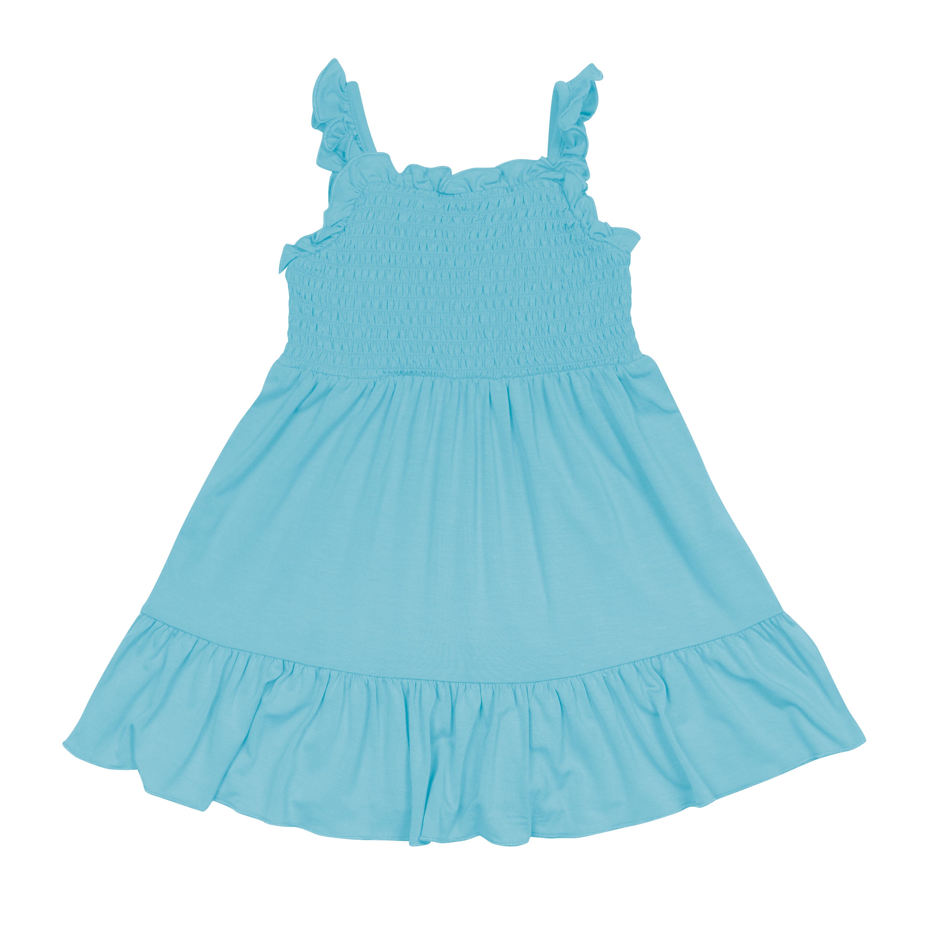 Makai Smocked Dress for Women - Elegant Floral Summer Dress for Beach, Vacation & Casual Wear