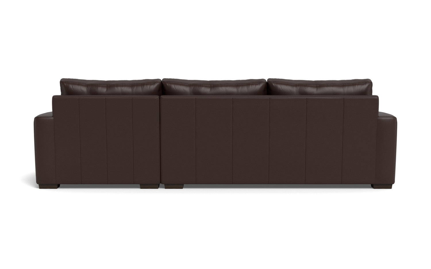 Premium Leather Right Chaise Sectional Sofa - Modern Living Room Furniture for Comfortable Lounging & Relaxation