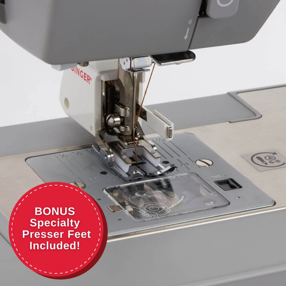 Singer 4452EXTBUND Heavy Duty 4452 Sewing Machine with Extension Table - Perfect for Quilting, Upholstery & Thick Fabrics | Professional & Home Use