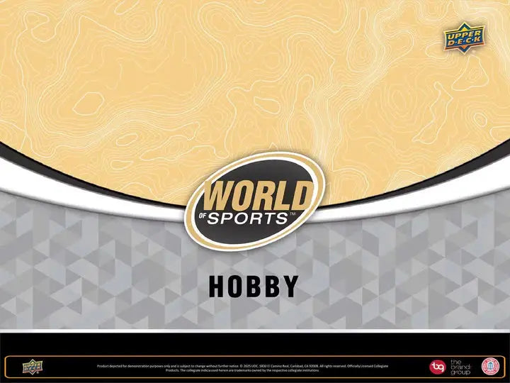 2025 Upper Deck World of Sports Volume 1 Multisport Hobby Box - 24 Packs with Exclusive Collectible Cards - Perfect for Sports Fans, Collectors & Trading Card Enthusiasts