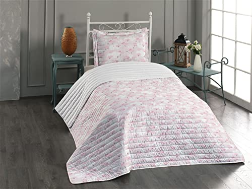 Pale Pink and White
