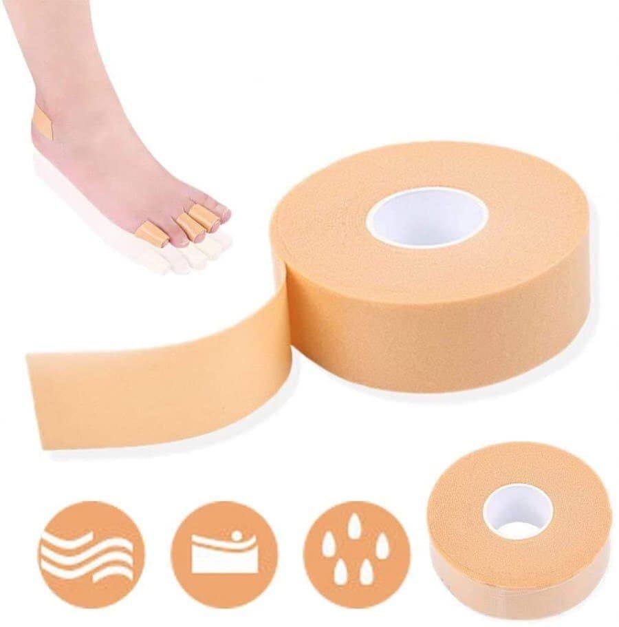 SPECULO Waterproof Heel Grip Tape - Anti Slip Foot Protector, Adhesive Cushion Insole for Shoes, Skin Tape Bandages (1 Pack) - Perfect for Running, Hiking & Daily Comfort