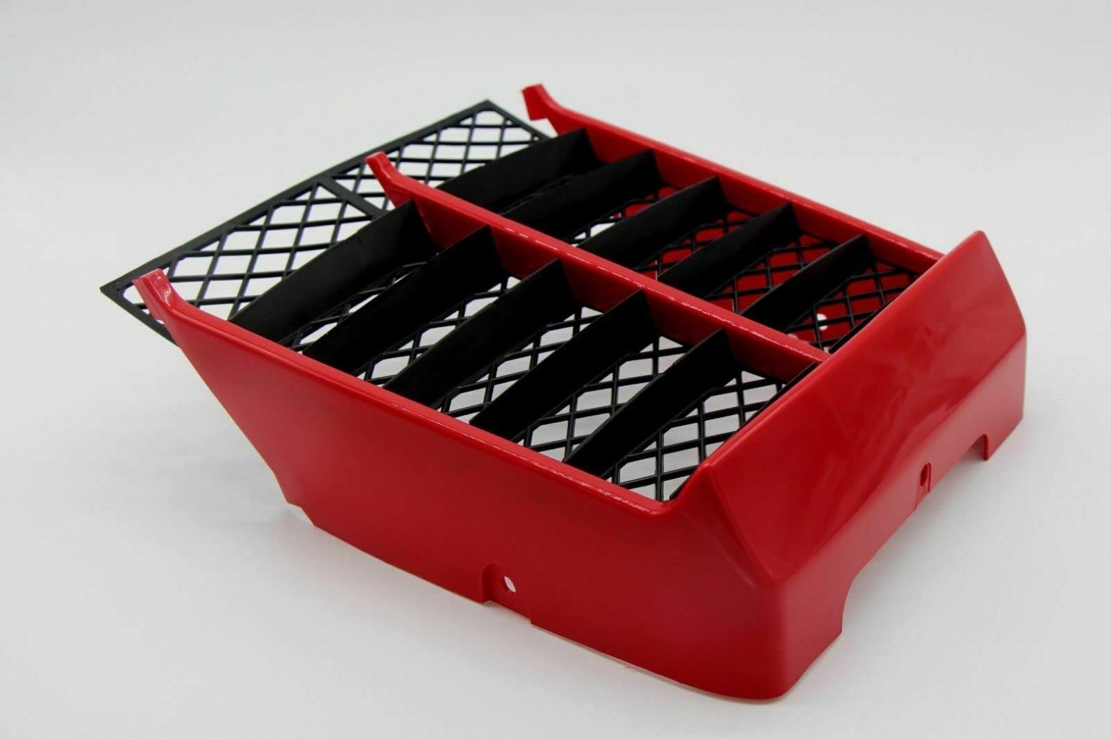 Vito's Performance Red Plastic Radiator Cover & Grill Compatible with Yamaha Banshee - Durable ATV Replacement Part for Off-Road Racing & Trail Riding