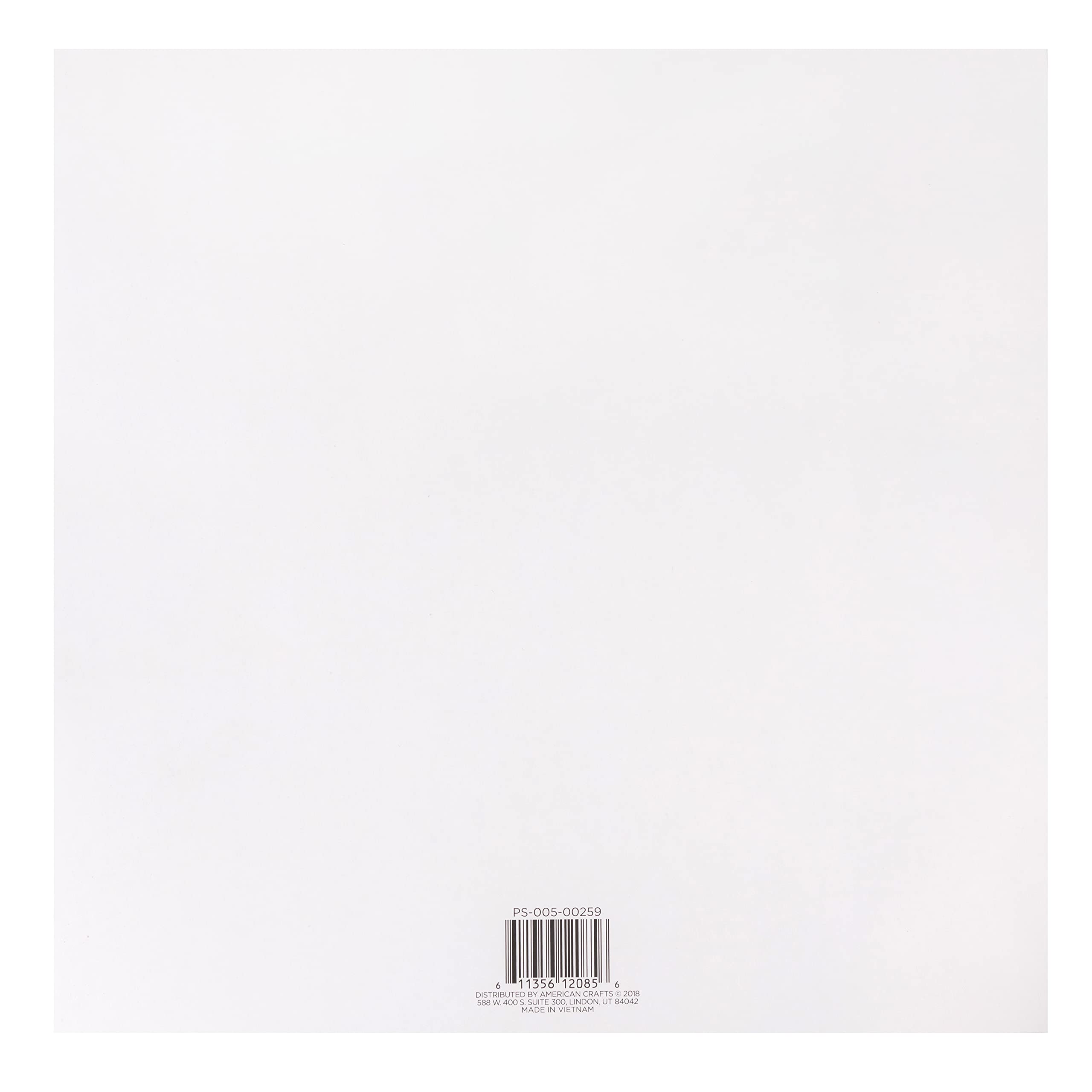 Premium DCWV Double Sided Textured Cardstock Paper - 58 Sheets, 12x12 Inches - Scrapbooking, Card Making, DIY Crafts & Home Decor Projects
