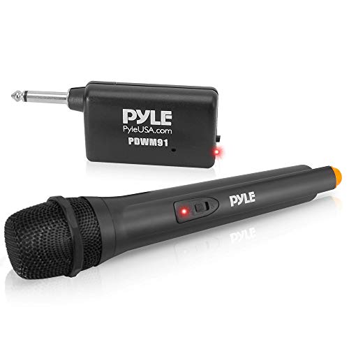 Pyle Portable Bluetooth PA Speaker System - 2000W High Power Active Outdoor Speaker with Wireless Microphone, LED Lights, USB/AUX Input, FM Radio & VHF Cordless Handheld Mic - Perfect for Parties, Outdoor Events, DJ Performances and Public Speaking