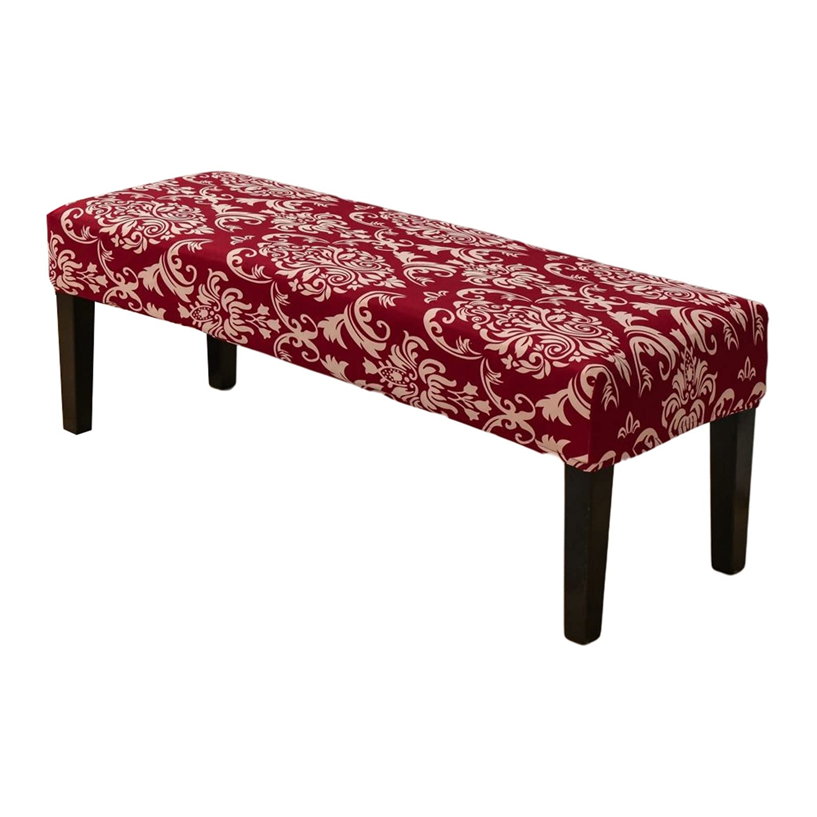 Stretchable Dining Bench Slipcover - Removable Washable Furniture Protector for Kitchen & Living Room Chairs | Eco-Friendly Fabric, Perfect for Home Decor & Daily Use