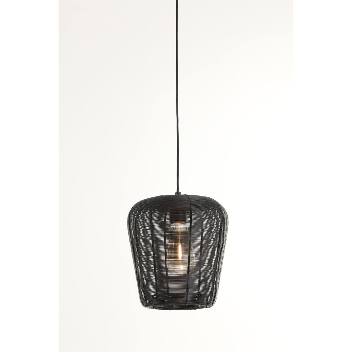 Adeta 1 Liter Pendant Light Fixture in Matt Black and Gold - Various Sizes for Dining Room, Kitchen Island, or Entryway Lighting