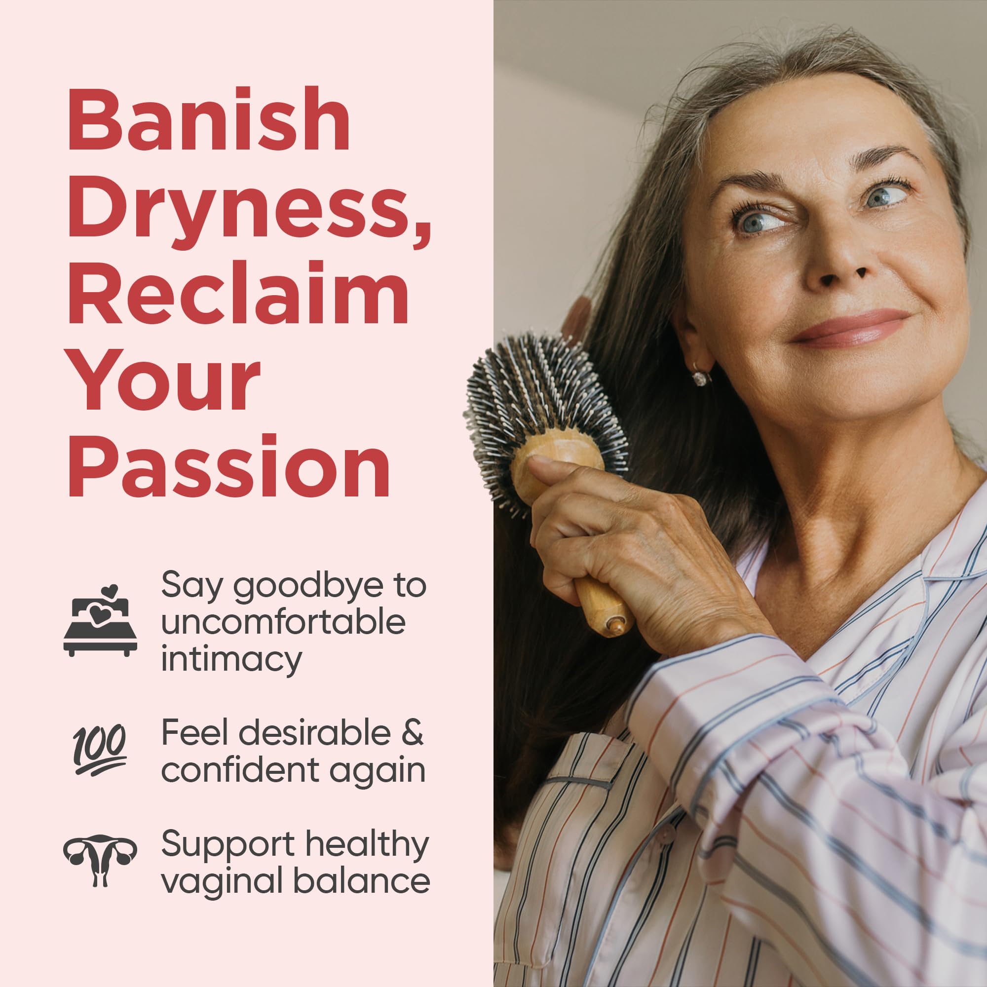 BB Company Radiancy | Vaginal Probiotics for Vaginal Dryness & pH Balance | Supports Intimate Health, Reduces Itch & Odor | Anti-Aging Formula with Hyaluronic Acid, Probiotics, Vitamin C & Multi Collagen | 120 Capsules | For Women's Daily Wellness & Intimate Care