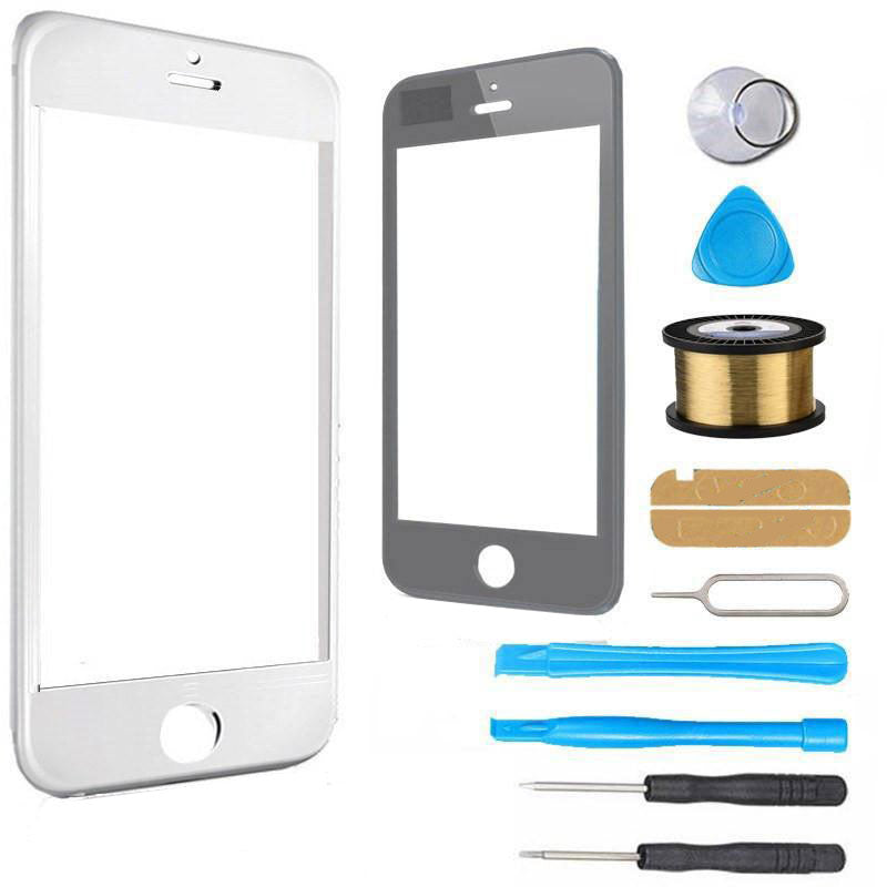 Premium iPhone 5s Glass Screen Replacement Kit - High-Quality Repair Tools for DIY Fix | Perfect for Home, Office & Travel Phone Protection