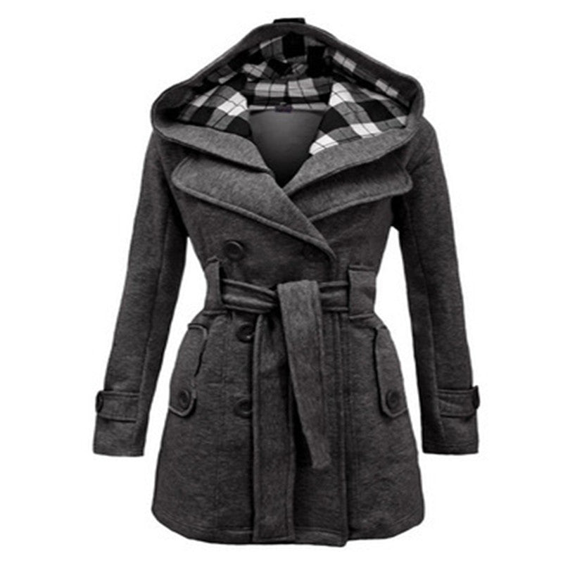 Women's Winter Fur Coat with Big Collar - Warm Fashion Outerwear for Cold Weather | Perfect for Holiday Parties & Daily Winter Wear