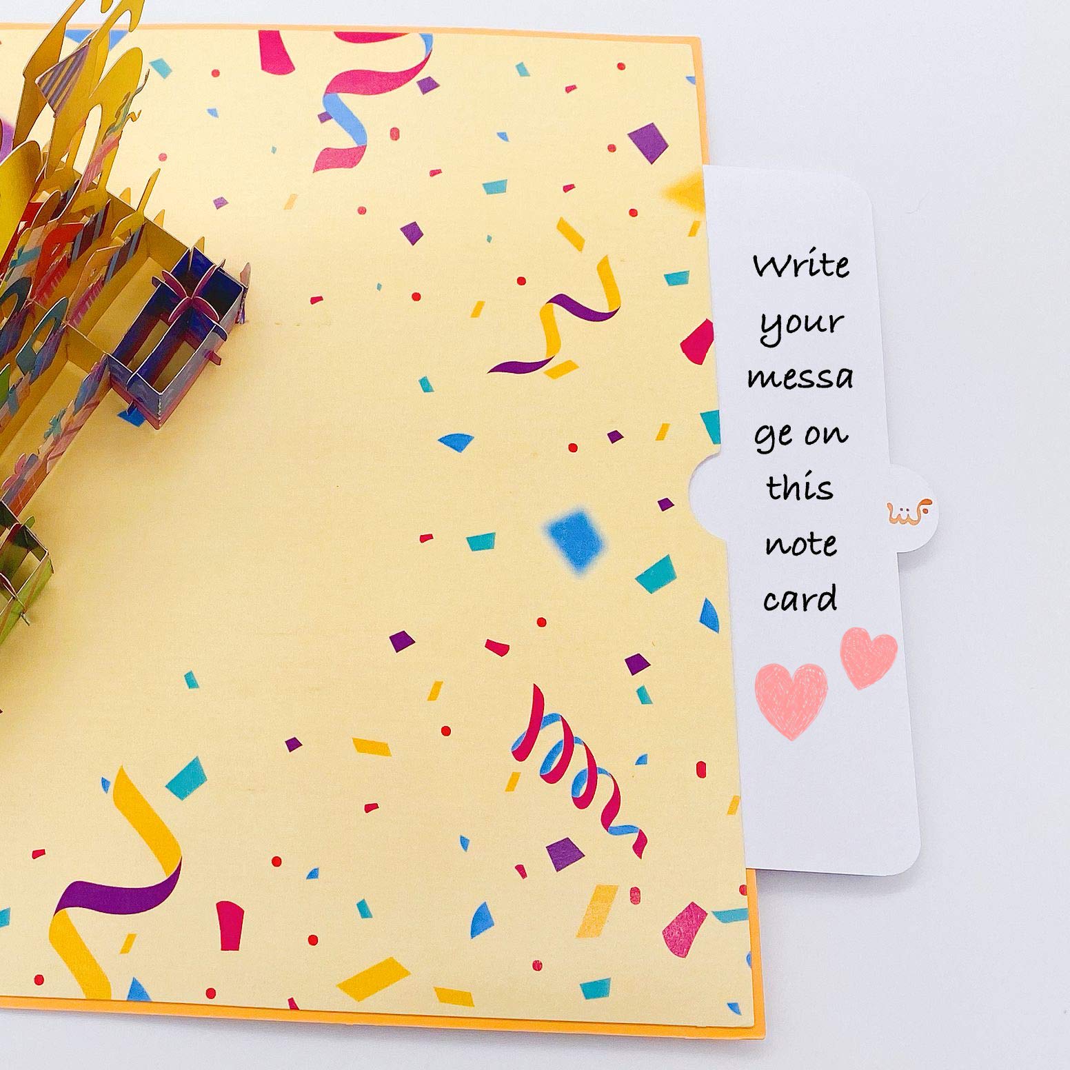 3D Pop-Up Happy 25th Birthday Greeting Card for Men, Women, Son & Daughter | Includes Message Notes & Envelope | Large 8x6 Inch Size | Perfect for Milestone Celebrations, Anniversaries & Special Surprises