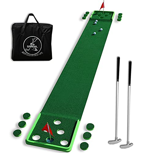 Green with 2 Putters