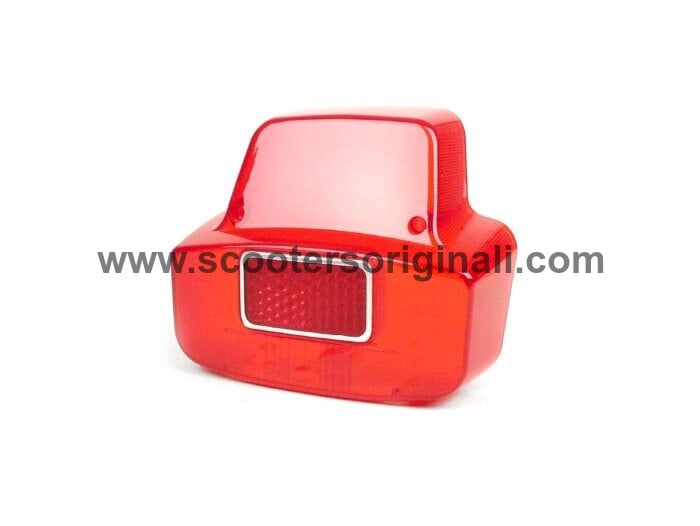 Vespa Tail Light Lens for Late Model Vespa Super & Siem Scooters - Replacement Part for Motorcycle Safety & Night Riding