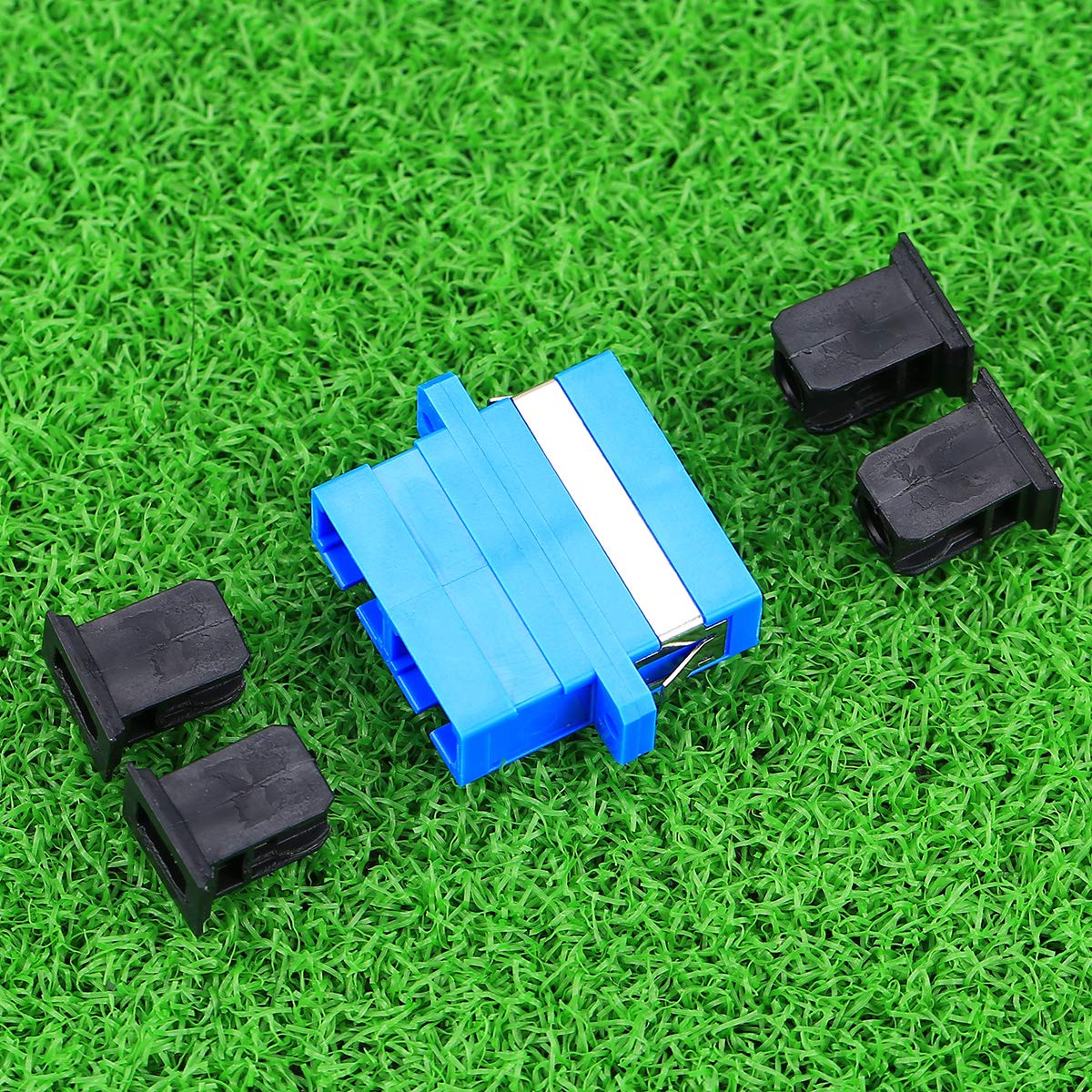 SC to SC Singlemode Duplex Fiber Optic Coupler Adapter - 500 Pack for High-Speed Network & Telecom Applications