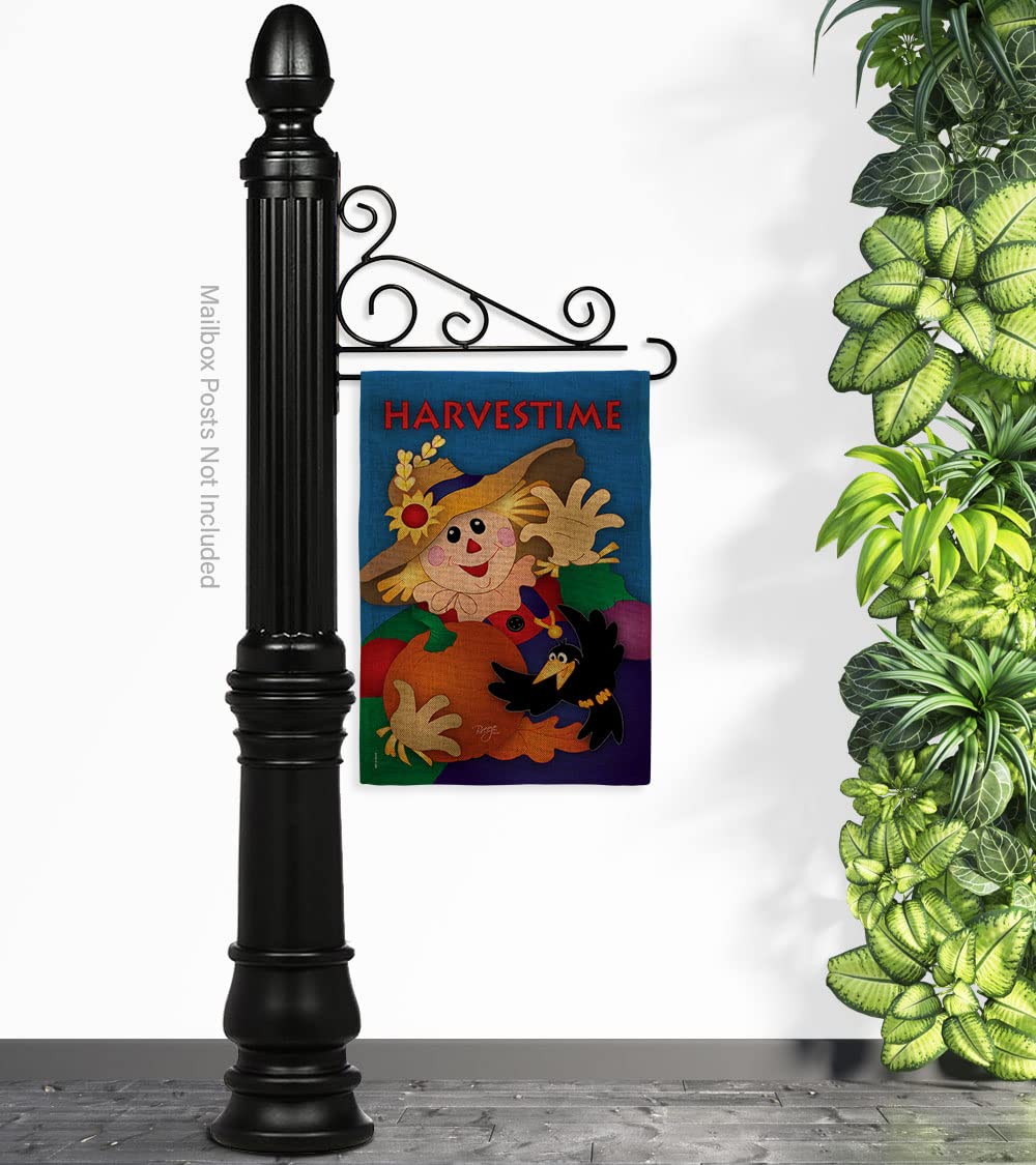 Fall Banner Holder Set - Farmhouse Wall Decor for Autumn, Garden & Yard