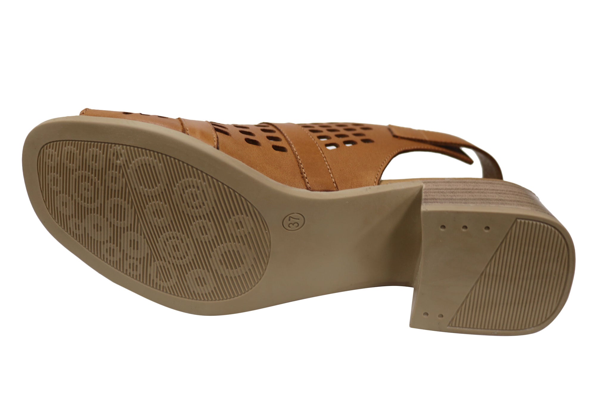Orizonte Jazela Women's European Leather Low Heel Comfortable Sandals - Stylish & Supportive Summer Shoes for Walking, Travel & Casual Outings