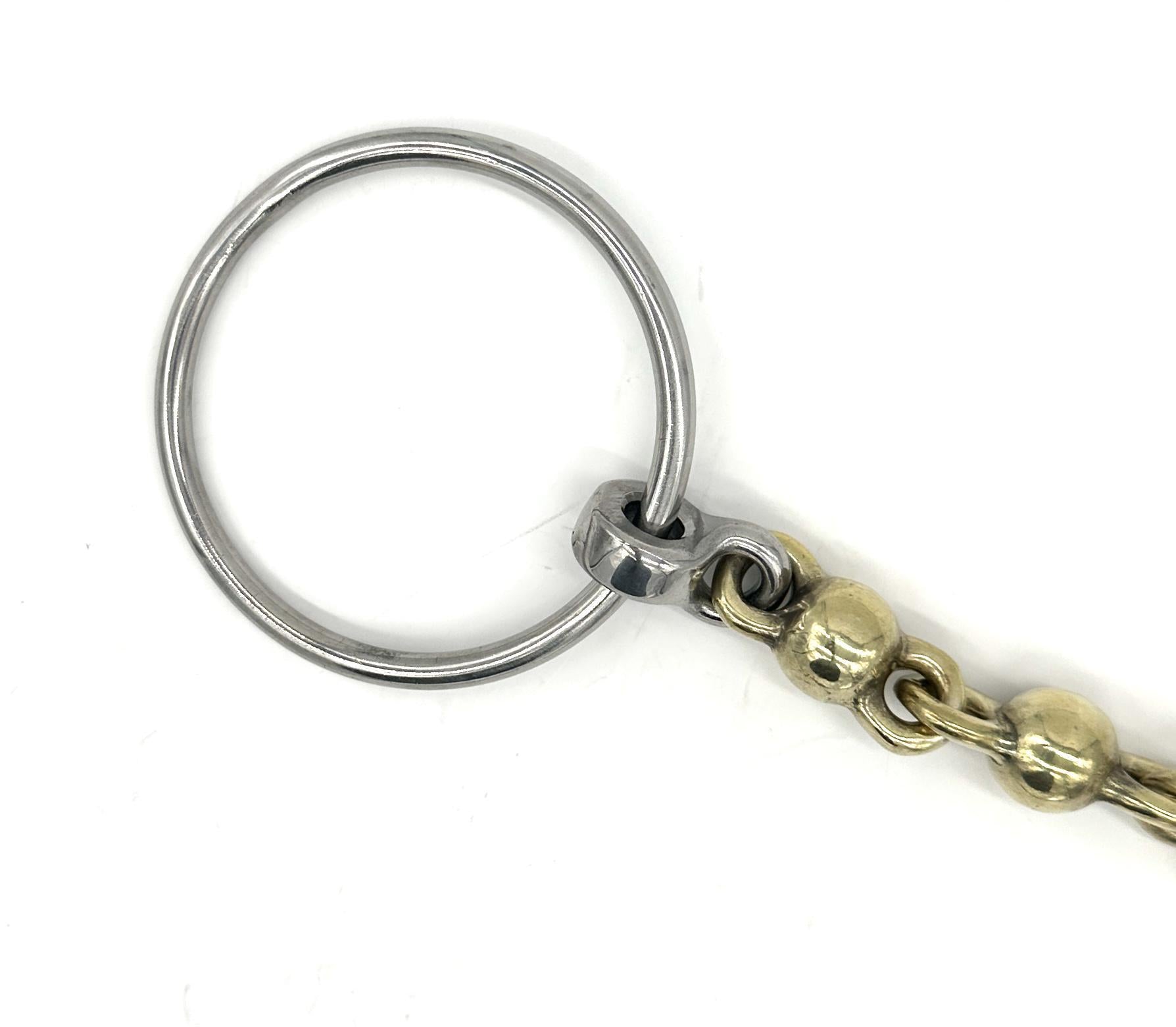 Jake Adams Brass Mouth Waterford Loose Ring Bit – English Horse Riding Training Equipment for Dressage & Jumping