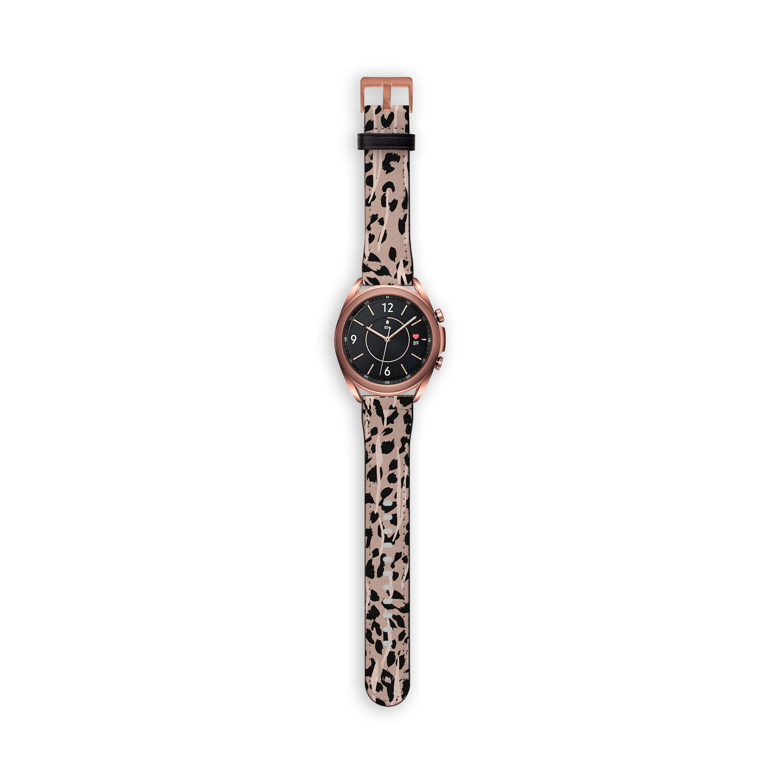 Leopard Print Galaxy Watch Band - Stylish & Durable Replacement Strap for Samsung Galaxy Watch - Perfect for Workouts, Fashion & Everyday Wear