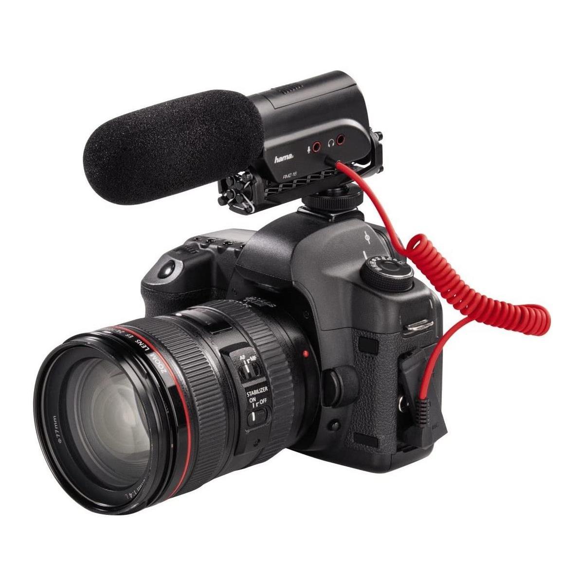 Hama RMZ 18 Directional Microphone - Professional Cardioid Condenser Mic for Studio Recording, Podcasting & Streaming - Perfect for YouTube, Twitch & Voice Overs