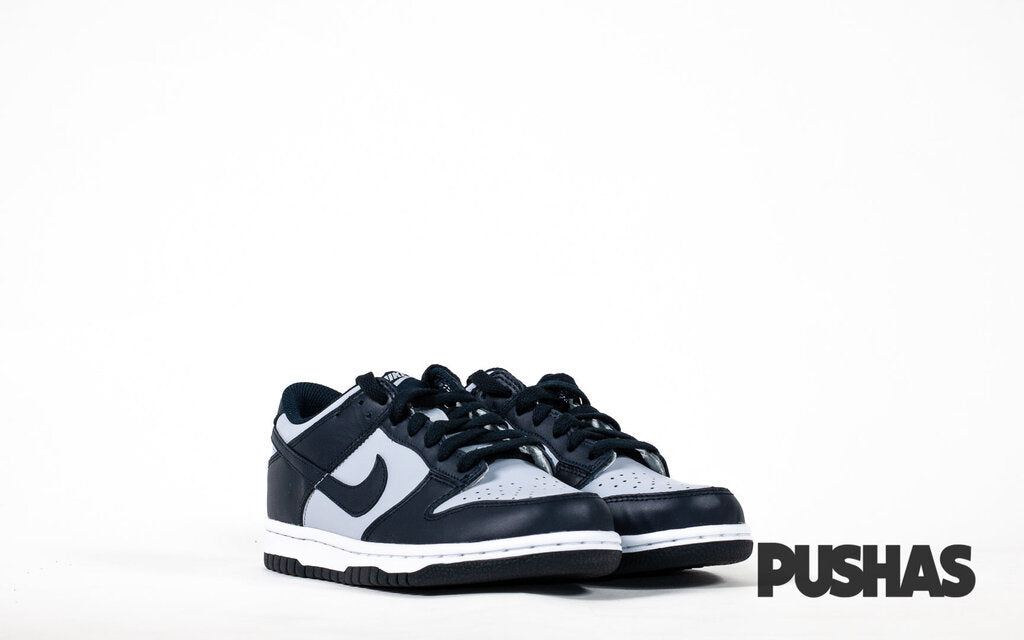 Nike Dunk Low 'Georgetown' GS Sneakers (2021) - Stylish Basketball Shoes for Women & Girls - Perfect for Casual Wear, Street Fashion & School